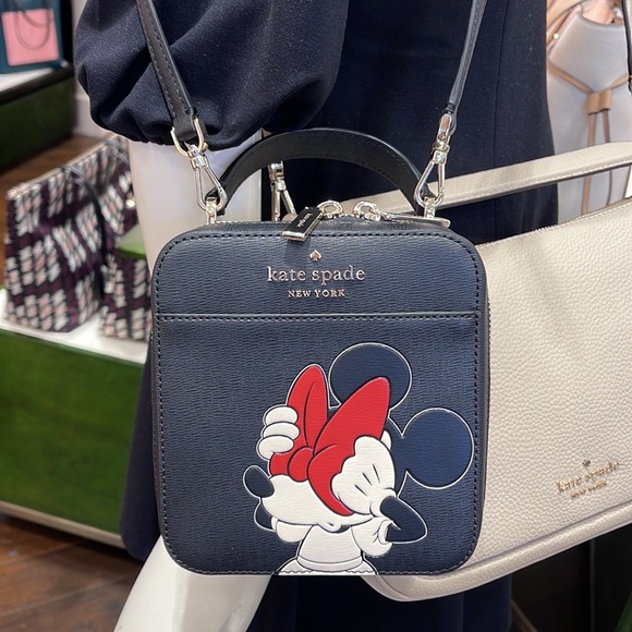 Kate Spade Disney X Kate Spade New York Minnie Mouse Daisy Vanity Crossbody Bag - Picture 8 of 16